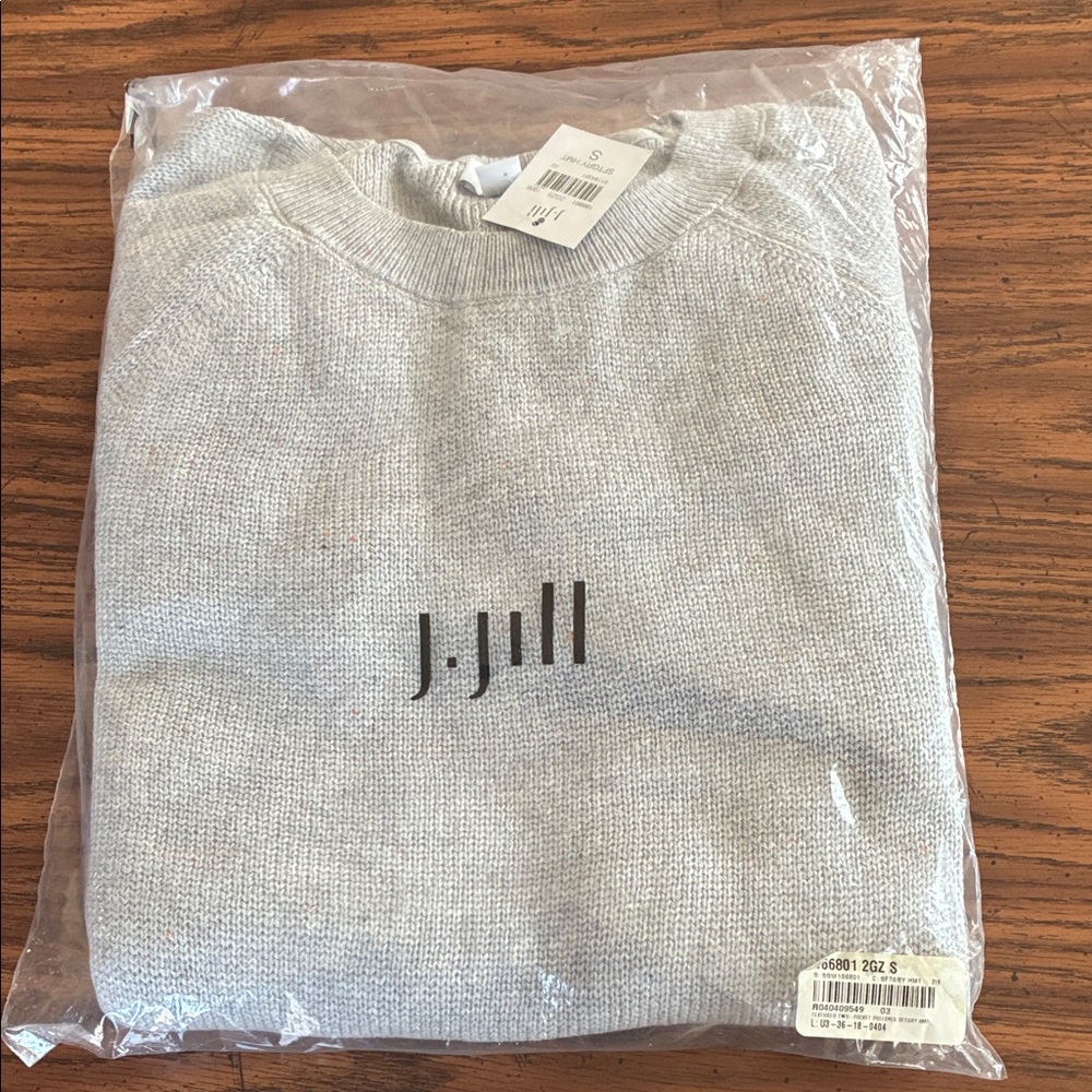 13:08  J.Jill Knit Long Sleeve Sweater
